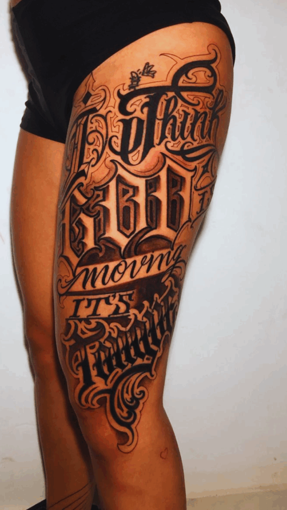 lettering
